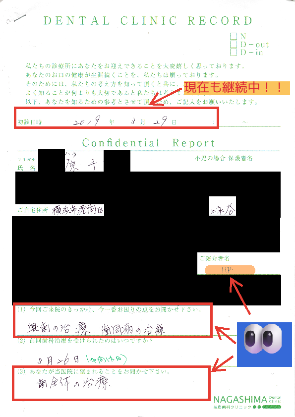 歯周病治療プログラムの治療例3